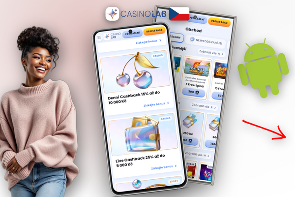 Lab casino bonus 100 % shoda vkladu až 12 500 CZK po zadání promo kódu LABPLAY77