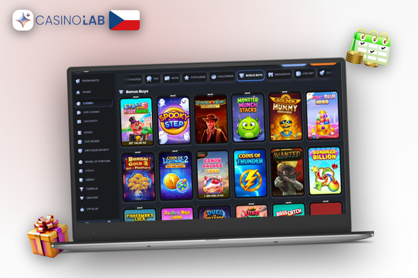 Přihlašovací okno desktopového klienta Lab Casino po prvním spuštění na PC