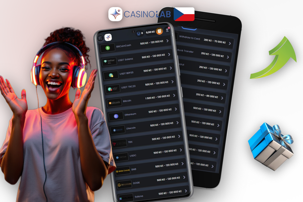 Ověření identity v Lab Casino – nahrání občanského průkazu v sekci Profil