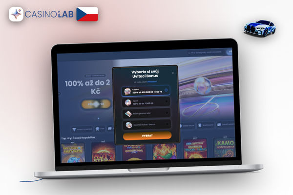 Účet Lab Casino po registraci funguje plynule na notebooku i smartphonu